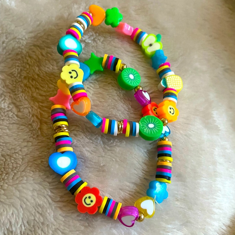 Y2K inspired bracelets